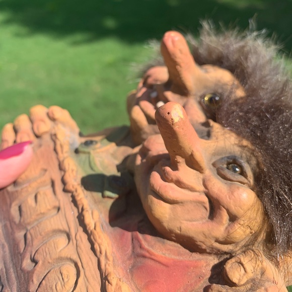 Rare Vintage Original NyFORM TROLL Welcome Door Plate - Picture 8 of 16